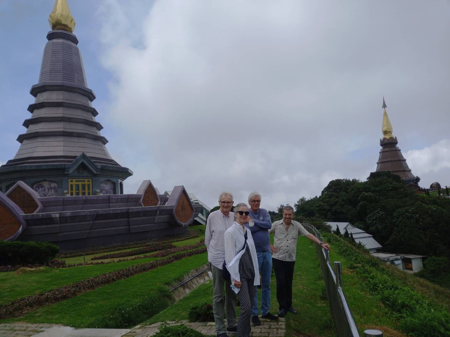 Mist over the mountains of Doi Inthanon National Park, northern Thailand